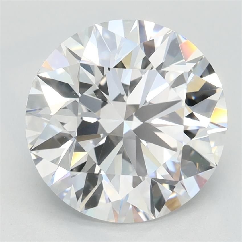 2.66ct D IF Rare Carat Ideal Cut Round Lab Grown Diamond