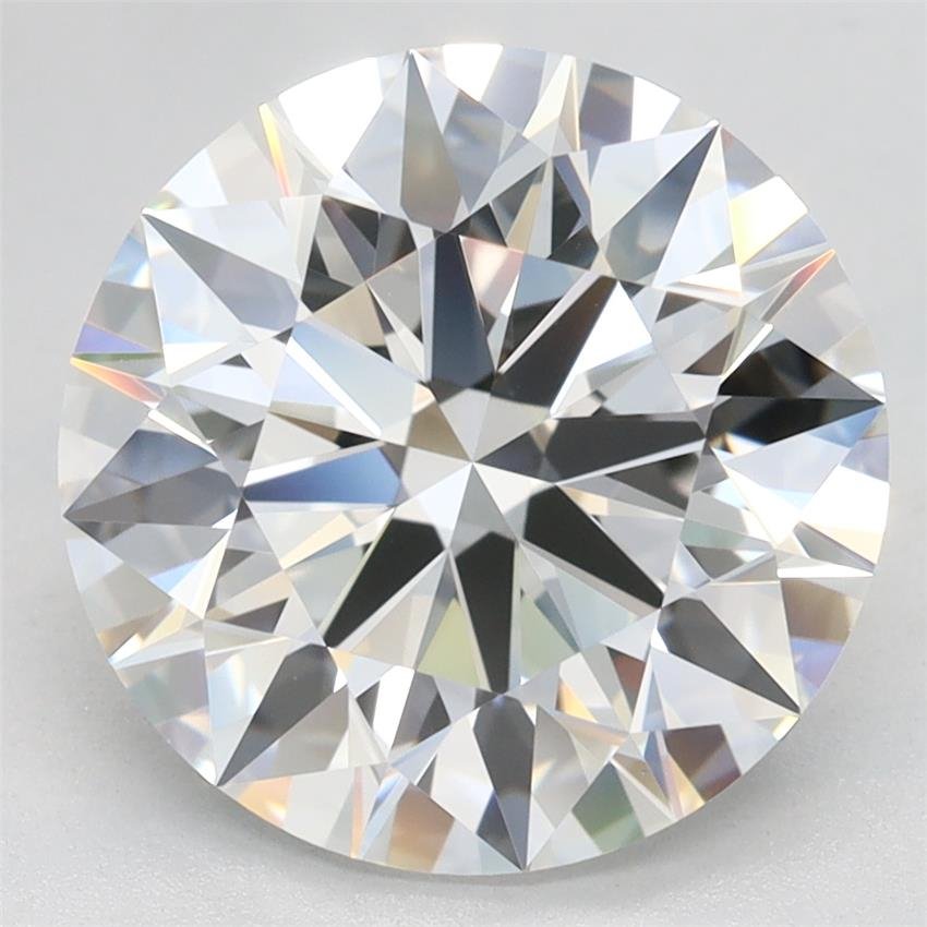 4.01ct E VVS1 Rare Carat Ideal Cut Round Lab Grown Diamond