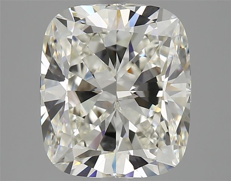 4.07ct J VS1 Rare Carat Ideal Cut Cushion Diamond