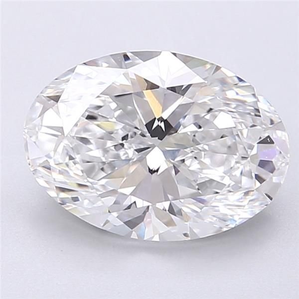 3.00ct D VS1 Rare Carat Ideal Cut Oval Lab Grown Diamond
