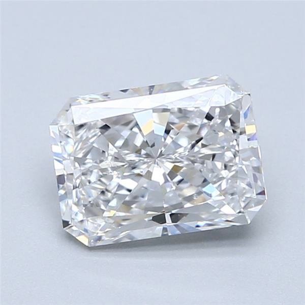 1.50ct E SI1 Rare Carat Ideal Cut Radiant Diamond