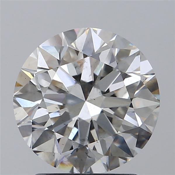 1.97ct F SI1 Excellent Cut Round Lab Grown Diamond