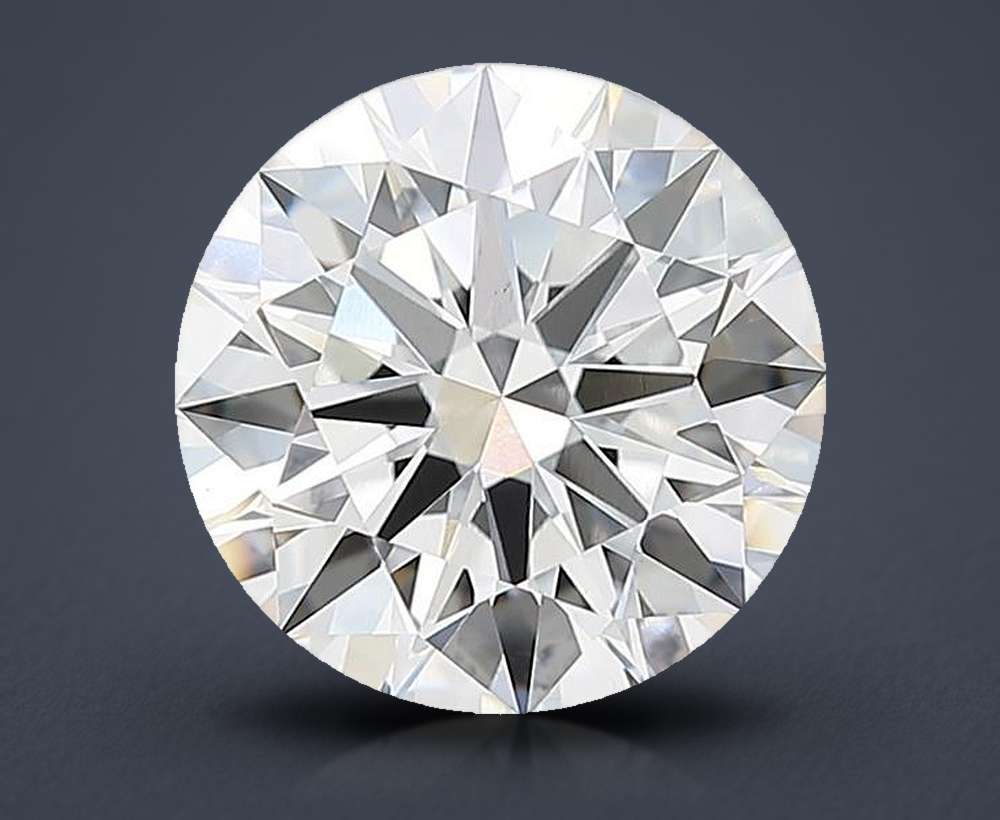 3.04 Carat Round Lab Diamond