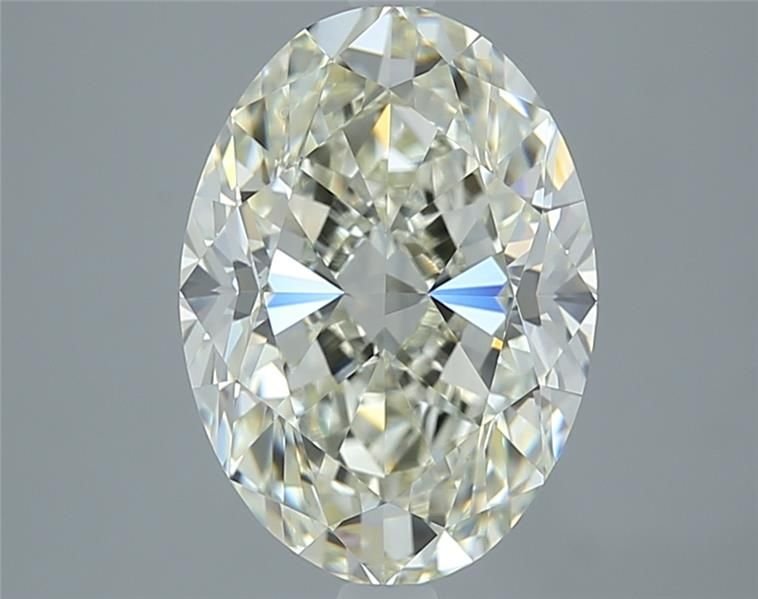 4.01ct J VVS1 Rare Carat Ideal Cut Oval Diamond