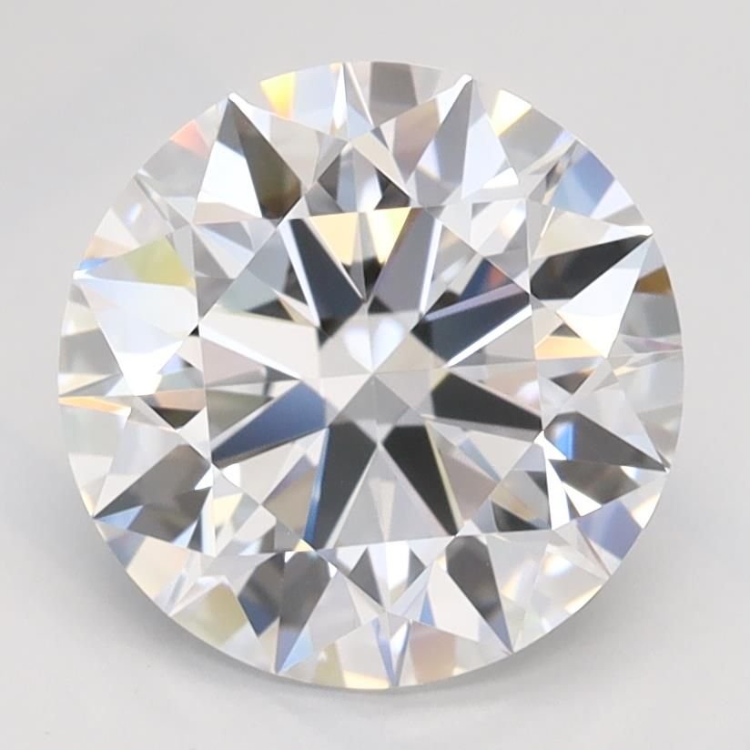 2.09ct D VVS1 Rare Carat Ideal Cut Round Lab Grown Diamond