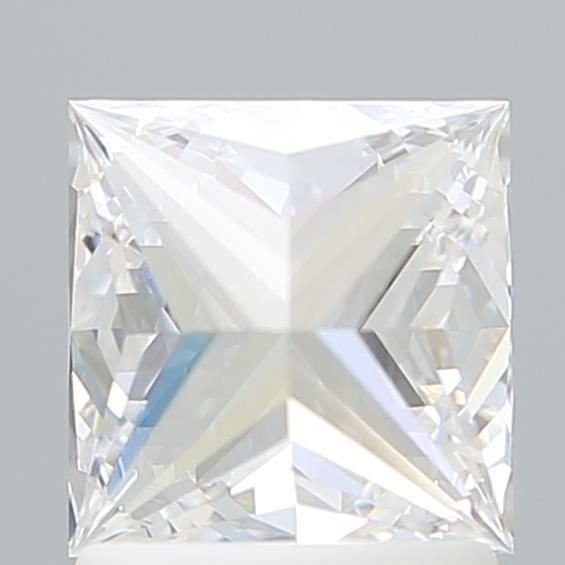 1.58ct D VVS2 Rare Carat Ideal Cut Princess Lab Grown Diamond