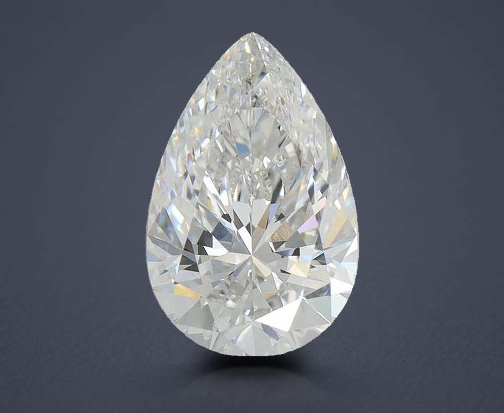 15.04 Carat Pear Lab Diamond