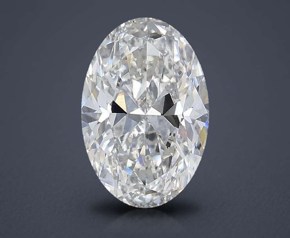 0.84 Carat Oval Lab Diamond