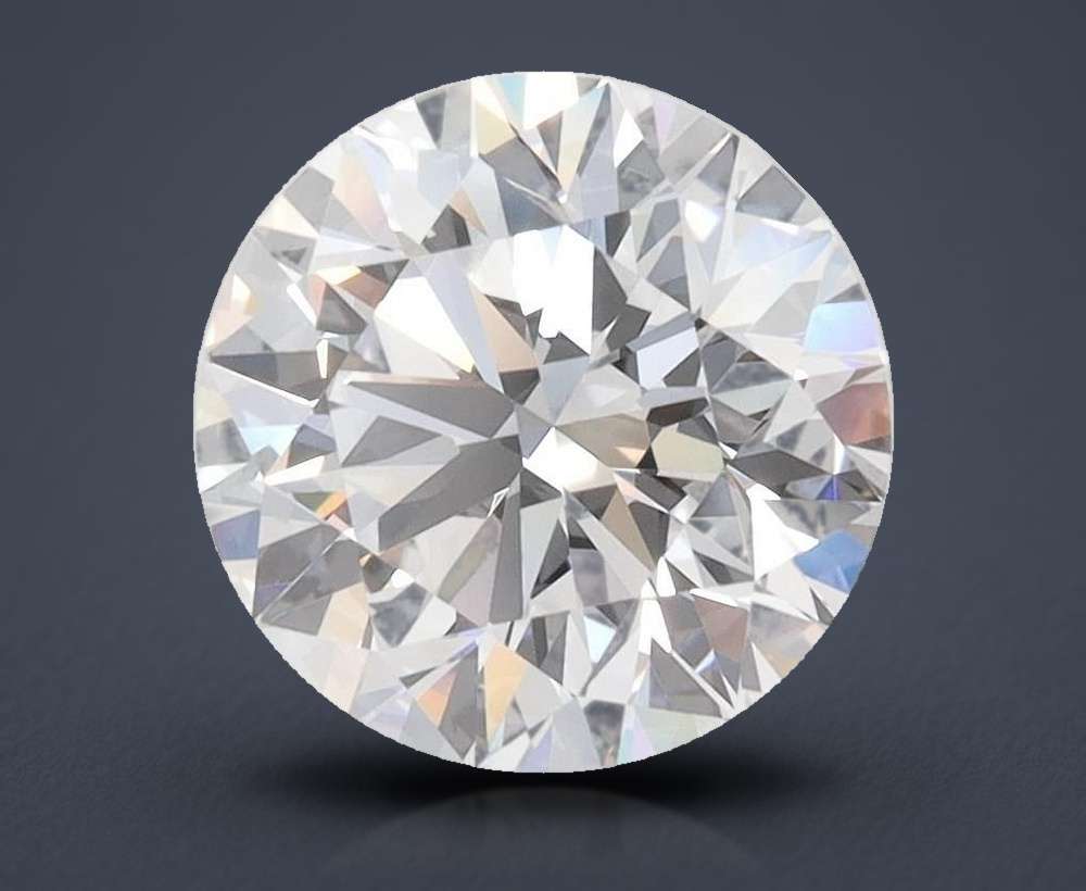 2.88 Carat Round Lab Diamond