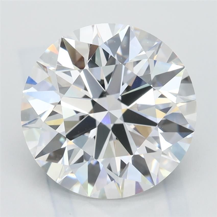 3.53ct D VVS1 Rare Carat Ideal Cut Round Lab Grown Diamond