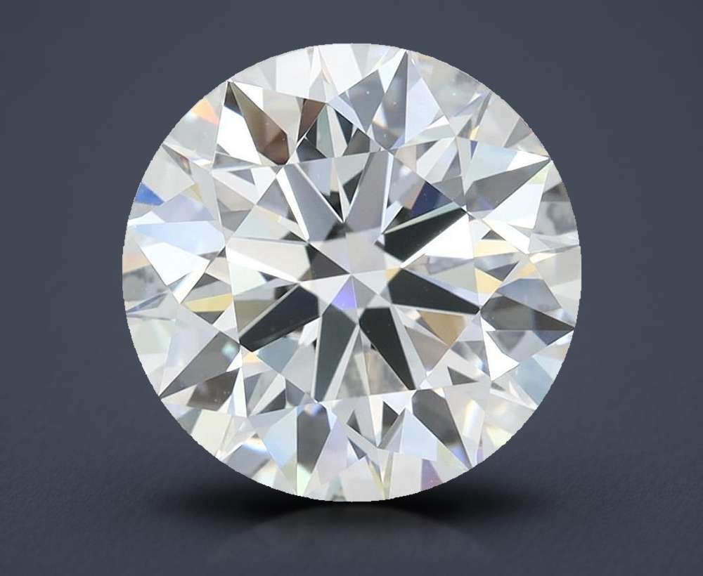 3.53 Carat Round Lab Diamond