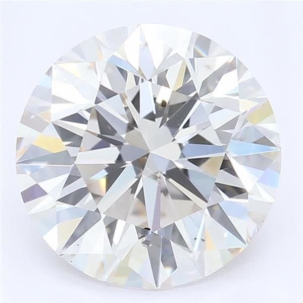 1.73ct J SI1 Rare Carat Ideal Cut Round Lab Grown Diamond