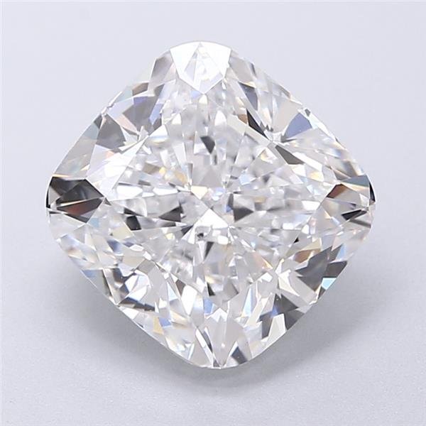 4.08ct E VS1 Rare Carat Ideal Cut Cushion Lab Grown Diamond