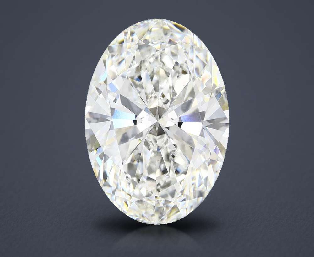 8.99 Carat Oval Lab Diamond