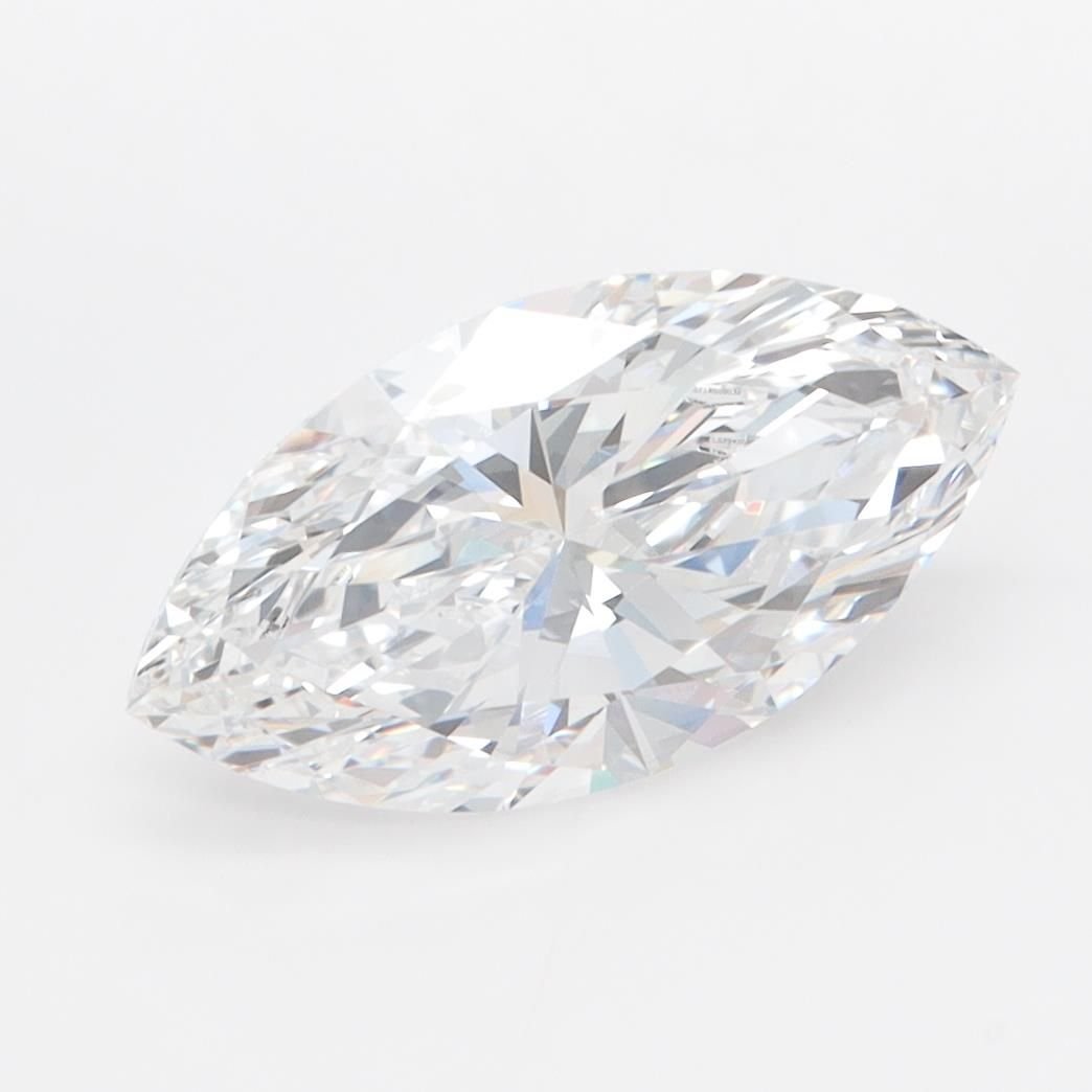 2.01ct D VVS1 Rare Carat Ideal Cut Marquise Lab Grown Diamond
