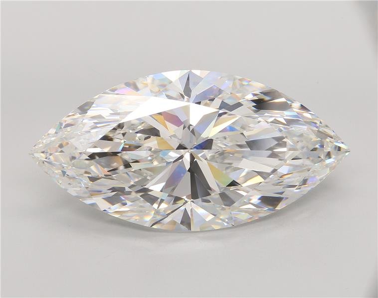 31.89ct F VS1 Rare Carat Ideal Cut Marquise Lab Grown Diamond