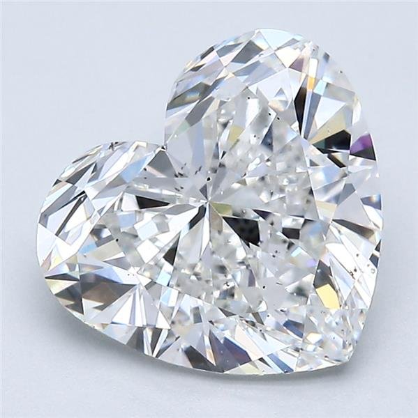 3.20ct E SI1 Excellent Cut Heart Diamond