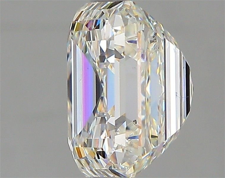 3.51ct H SI1 Rare Carat Ideal Cut Asscher Diamond