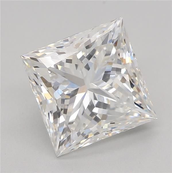 2.04ct E VS1 Rare Carat Ideal Cut Princess Lab Grown Diamond