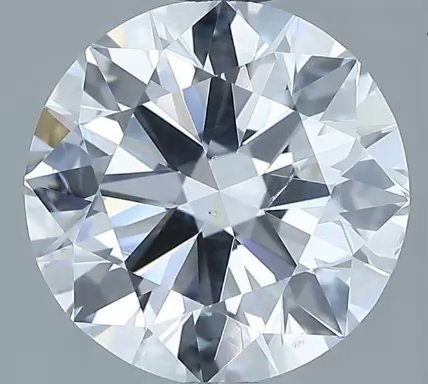 3.00ct D SI2 Rare Carat Ideal Cut Round Diamond