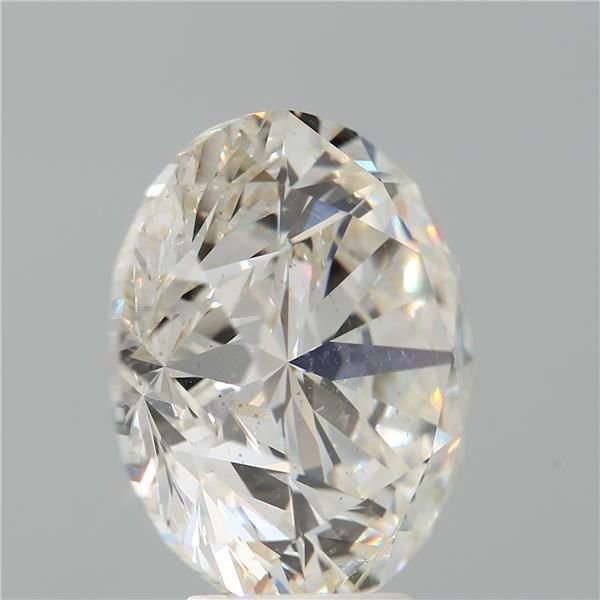 7.45ct H SI2 Rare Carat Ideal Cut Round Diamond