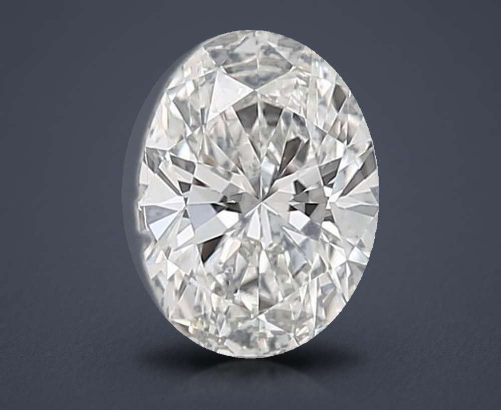 0.72 Carat Oval Lab Diamond