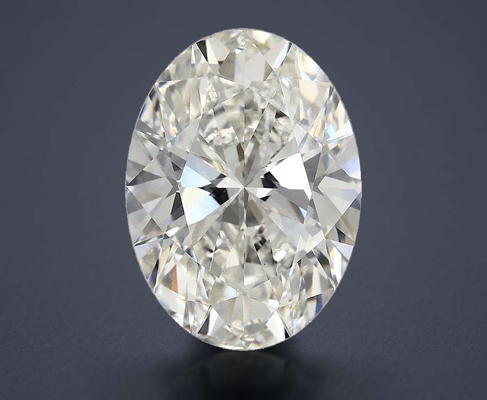 5.00 Carat Oval Lab Diamond