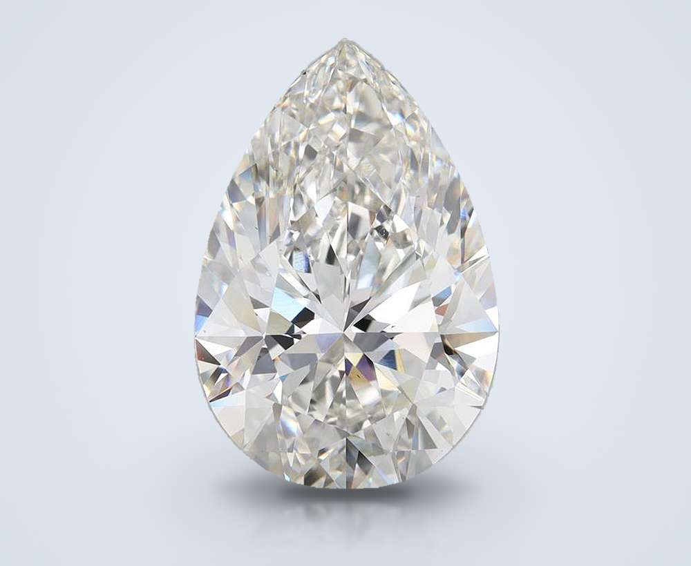 11.80 Carat Pear Lab Diamond