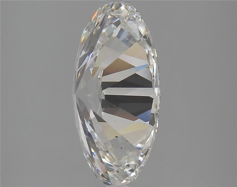 3.34ct F SI1 Rare Carat Ideal Cut Oval Lab Grown Diamond