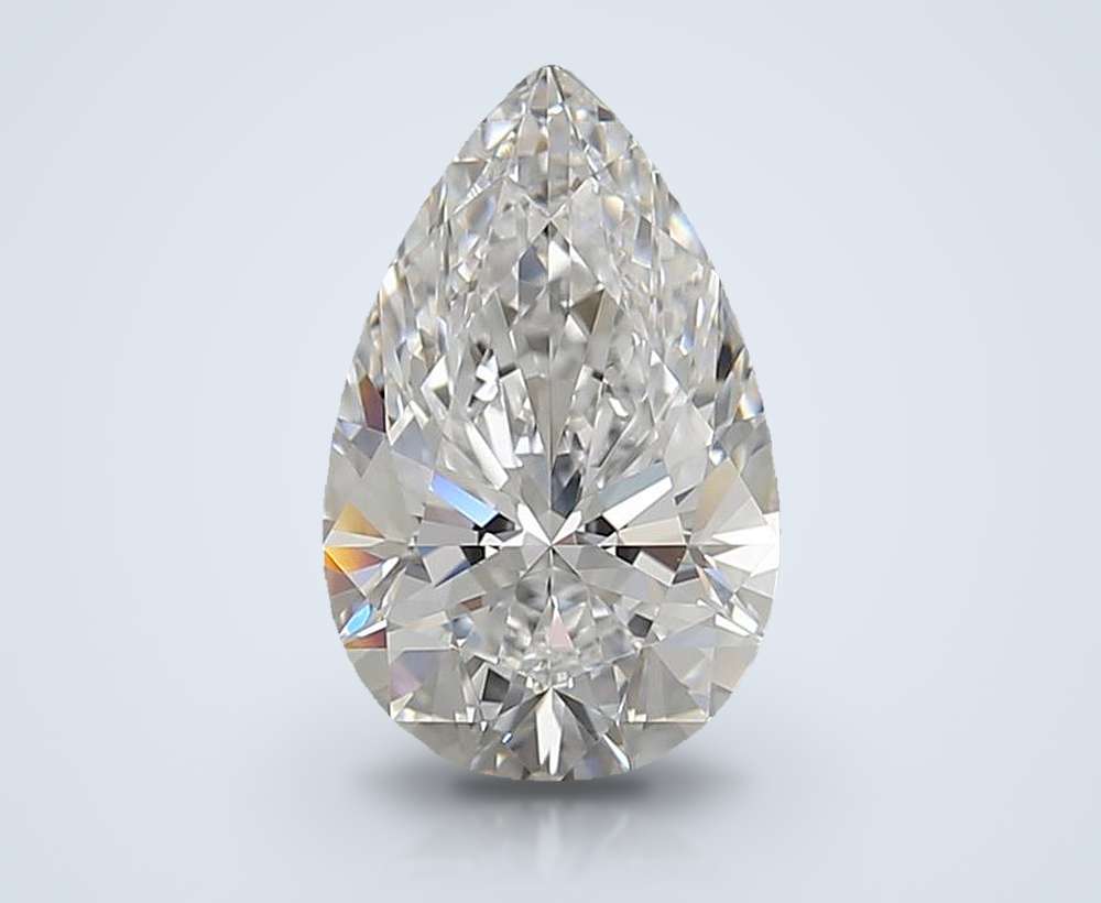 2.00 Carat Pear Lab Diamond
