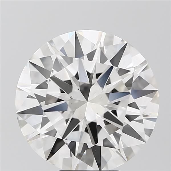 6.64ct G VS1 Excellent Cut Round Lab Grown Diamond