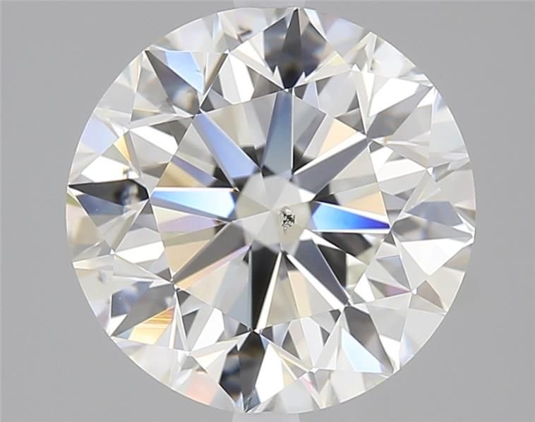 3.01ct H SI2 Very Good Cut Round Diamond