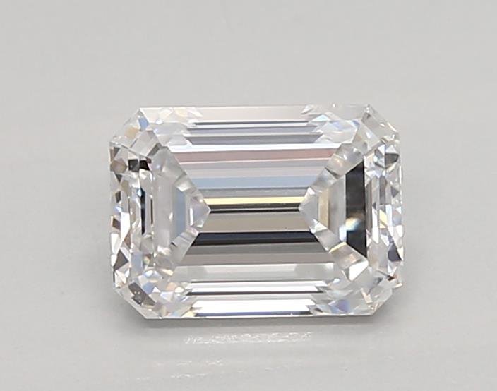 0.95ct D VVS2 Excellent Cut Emerald Lab Grown Diamond