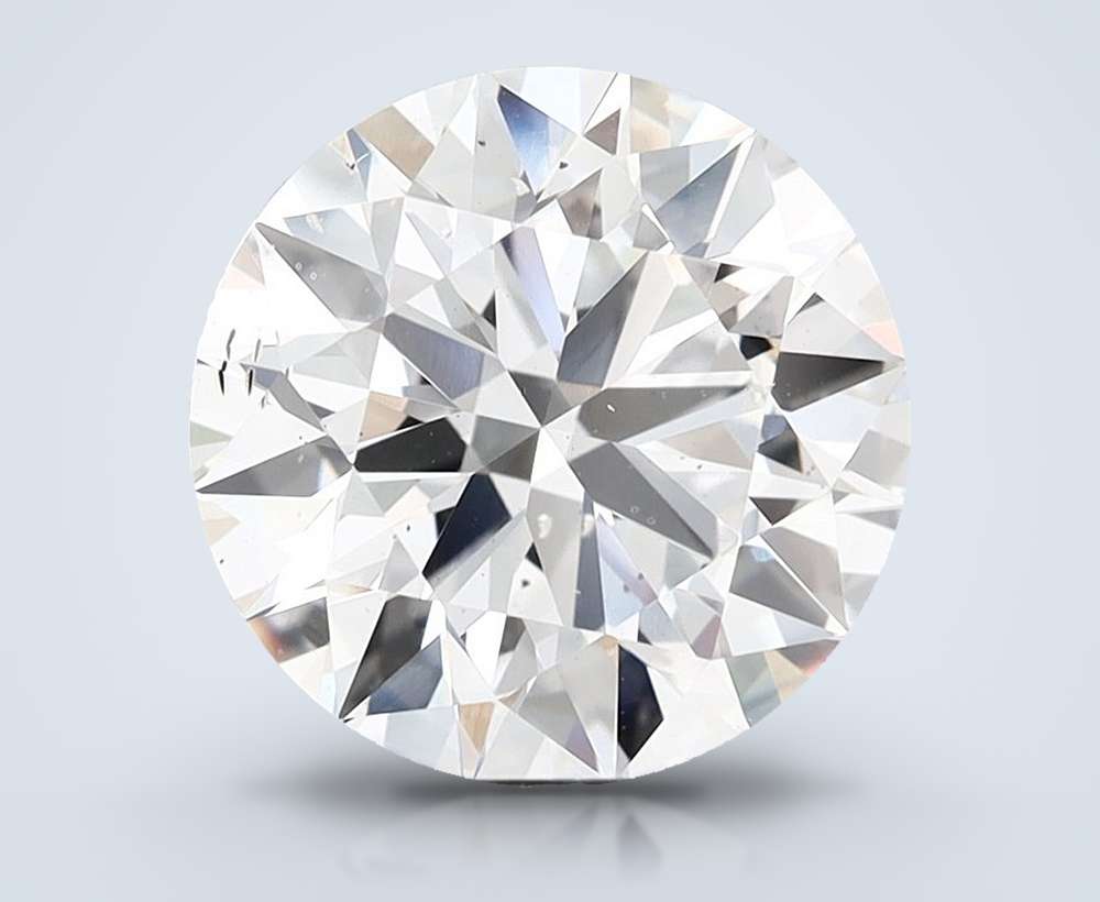 4.00 Carat Round Lab Diamond