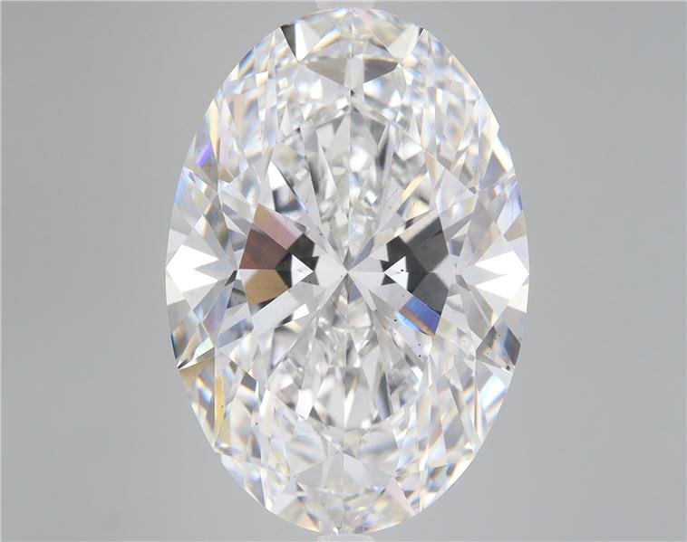 16.48ct F SI1 Rare Carat Ideal Cut Oval Lab Grown Diamond