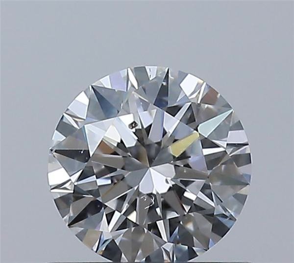 0.53ct E SI2 Rare Carat Ideal Cut Round Diamond