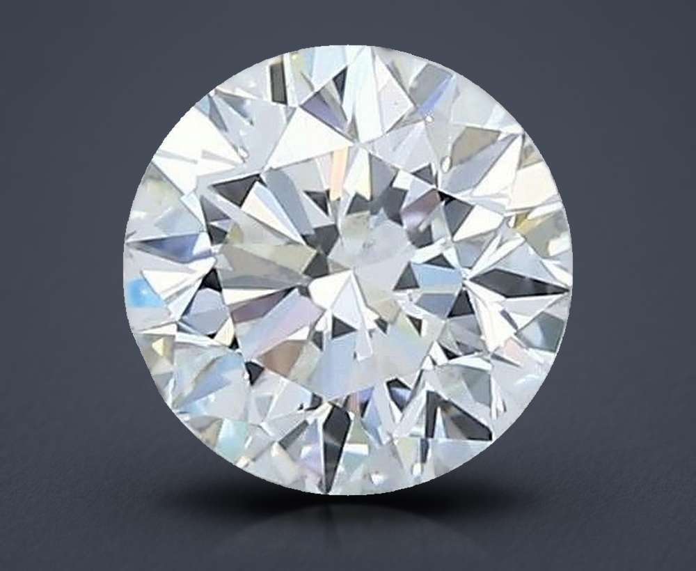 0.70 Carat Round Natural Diamond