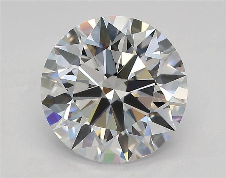 2.41ct D VVS1 Rare Carat Ideal Cut Round Lab Grown Diamond