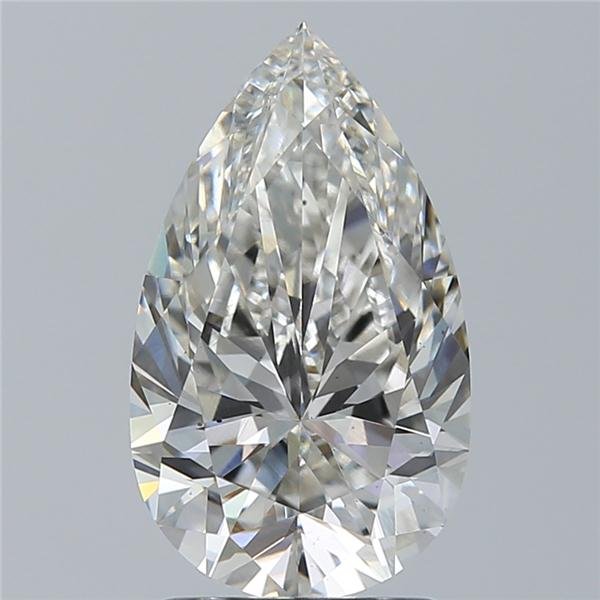 2.02ct H VS1 Very Good Cut Pear Lab Grown Diamond