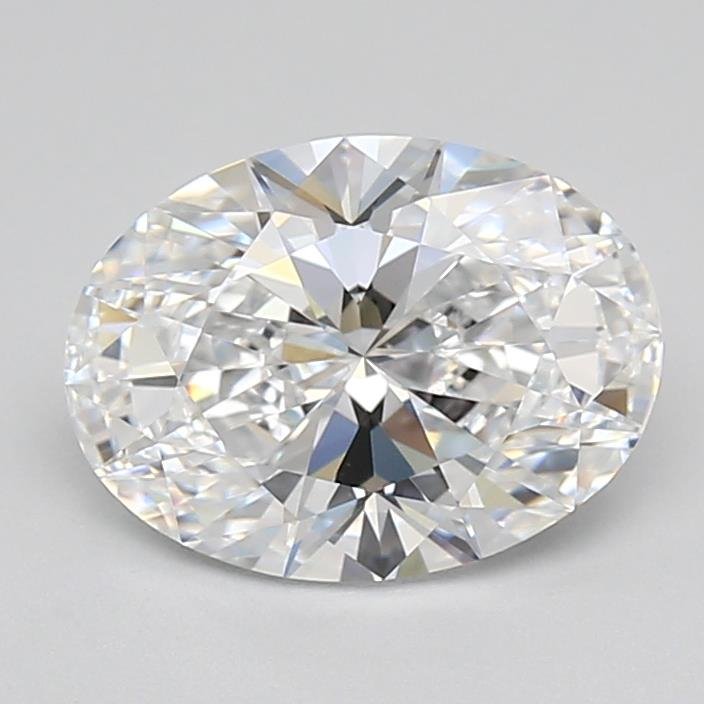 2.42ct D VVS1 Rare Carat Ideal Cut Oval Lab Grown Diamond