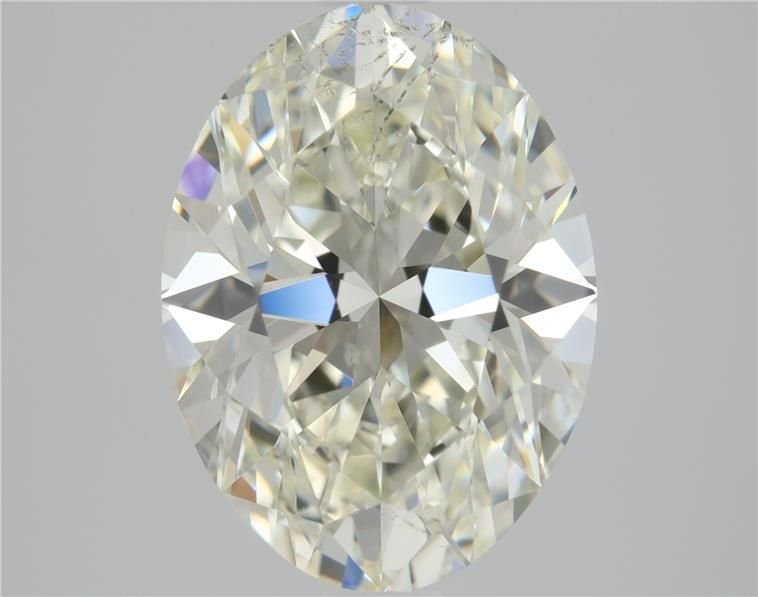 2.00ct K SI2 Rare Carat Ideal Cut Oval Diamond