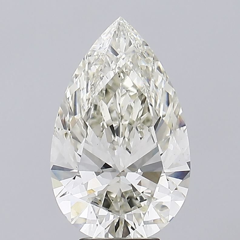 5.59ct I VS1 Rare Carat Ideal Cut Pear Lab Grown Diamond