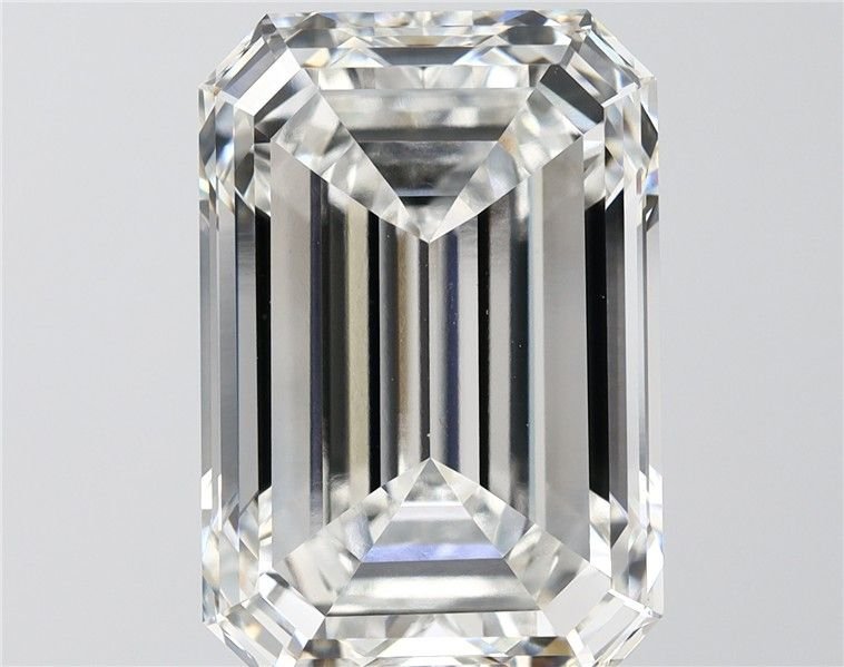 15.55ct G VVS2 Very Good Cut Emerald Lab Grown Diamond