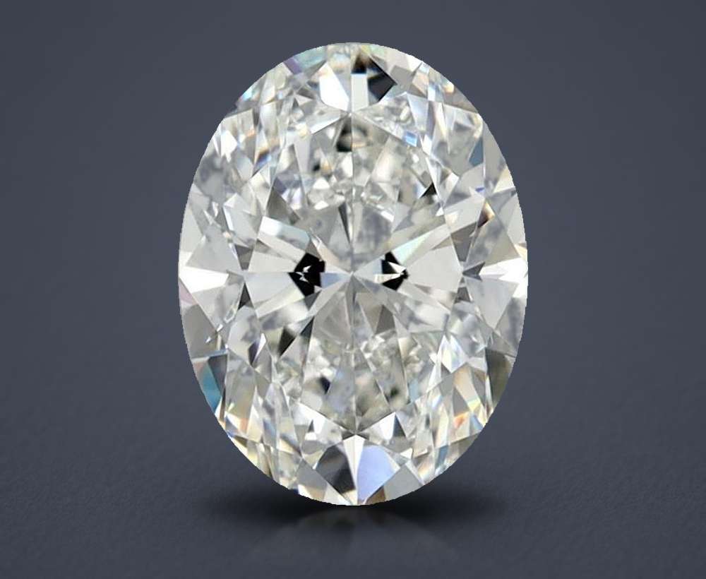 0.90 Carat Oval Natural Diamond