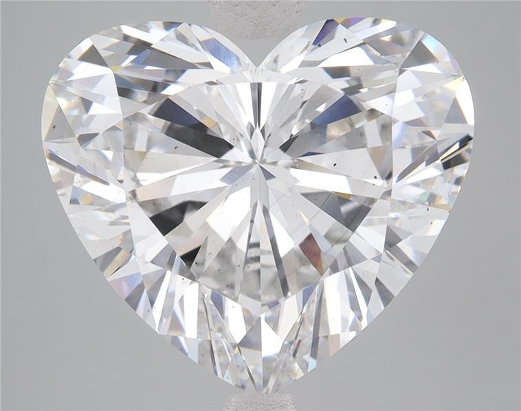 7.66ct E VS2 Excellent Cut Heart Lab Grown Diamond