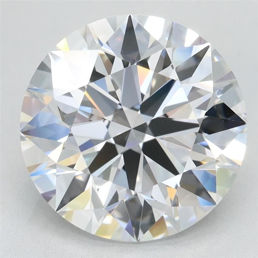 4.02ct D VVS1 Rare Carat Ideal Cut Round Lab Grown Diamond