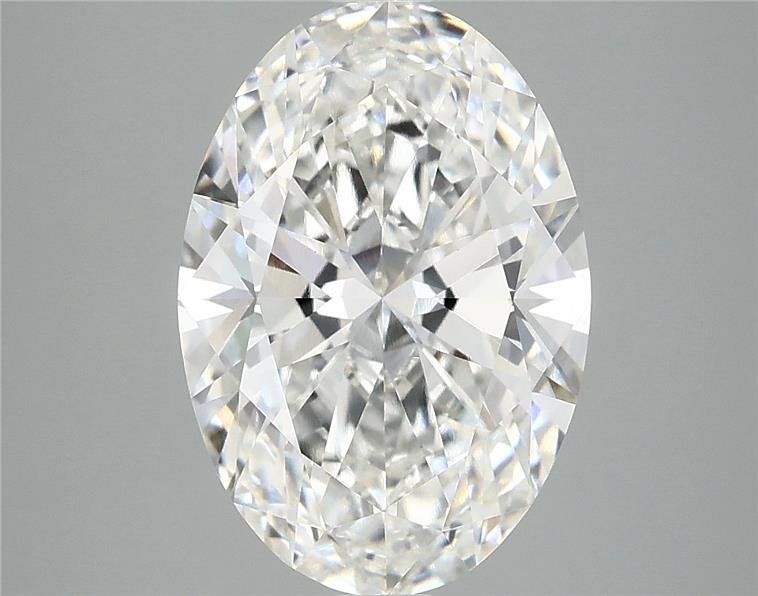 3.96 Carat Oval Lab Diamond