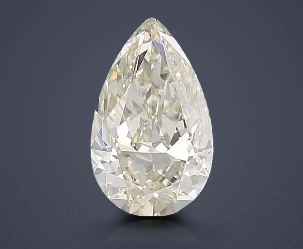 1.50 Carat Pear Natural Diamond
