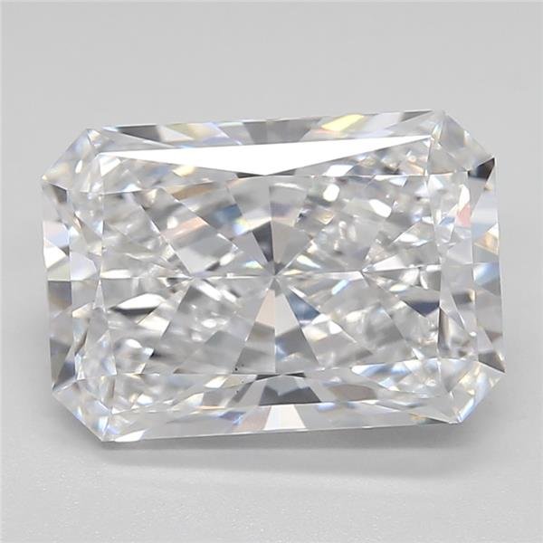 3.26ct D VS1 Rare Carat Ideal Cut Radiant Lab Grown Diamond