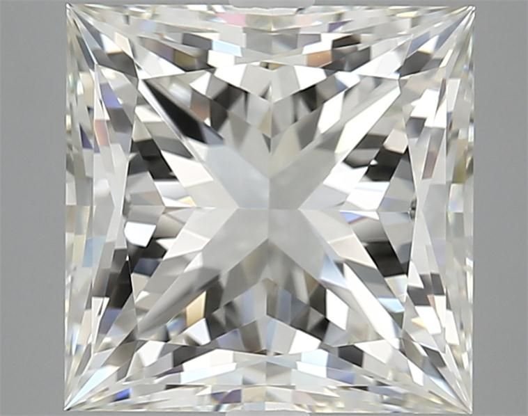 5.04ct J VS1 Excellent Cut Princess Diamond